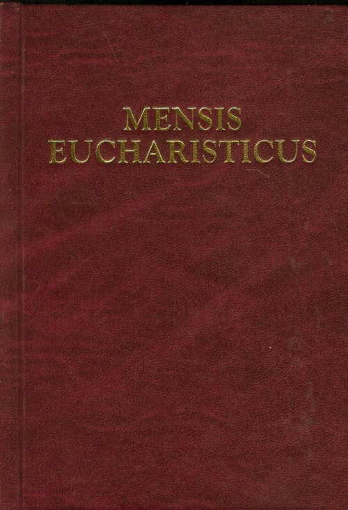 okładka Mensis Eucharisticus książka