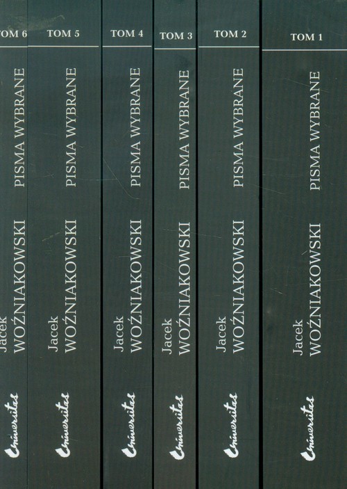 okładka Pisma wybrane Tom 1-6 Pakiet książka | Jacek Woźniakowski