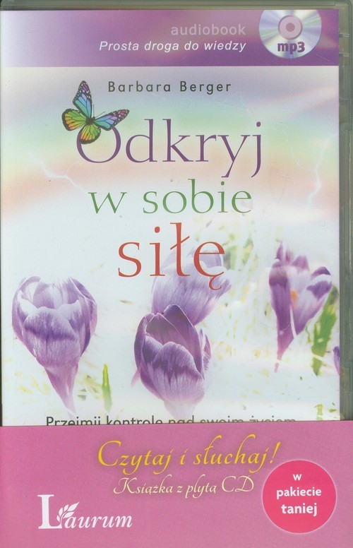 okładka Odkryj w sobie siłę z płytą CD pakiet książka | Barbara Berger