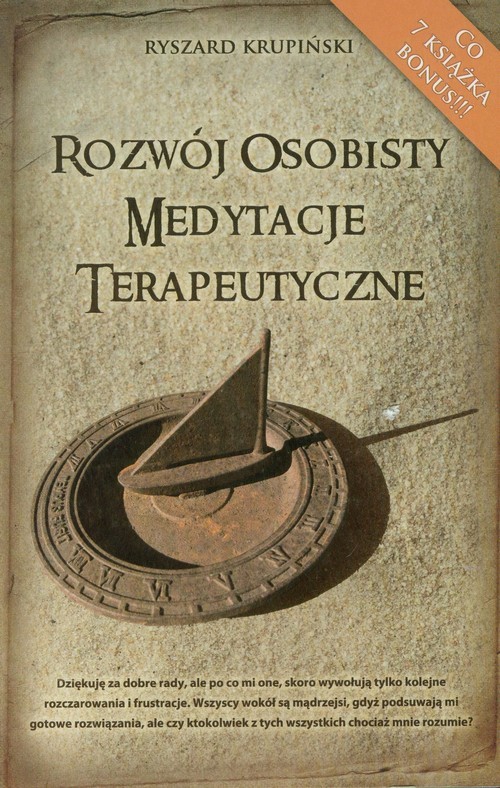 okładka Rozwój osobisty medytacje terapeutyczne książka | Ryszard Krupiński