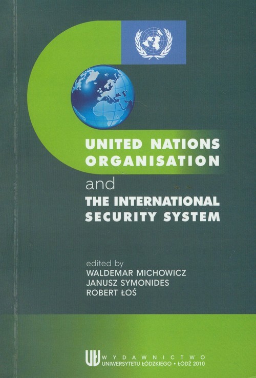 okładka United Nations Organisation and the International Security System książka