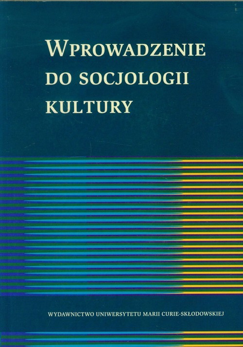 okładka Wprowadzenie do socjologii kultury książka