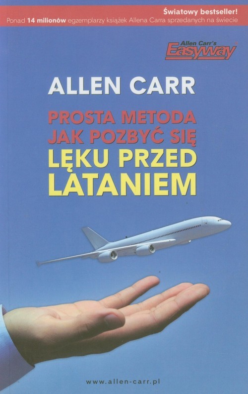 okładka Prosta metoda jak pozbyć się lęku przed lataniem książka | Allen Carr