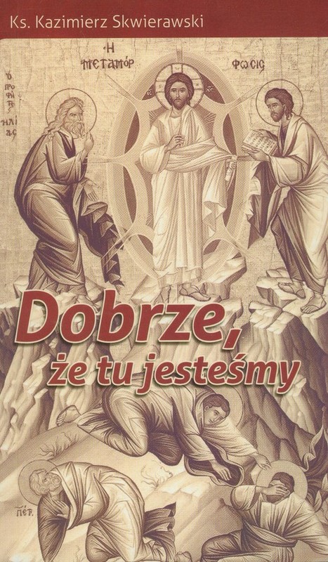 okładka Dobrze że tu jesteśmy książka | Skwierawski Kazimierz