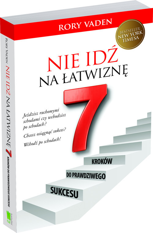 okładka Nie idź na łatwiznę Siedem kroków do prawdziwego sukcesu książka | Rory Vaden