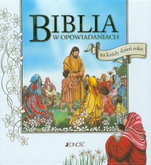okładka Biblia w opowiadaniach na każdy dzień roku książka w etui książka