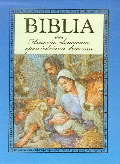 okładka Biblia Historia zbawienia opowiedziana dzieciom książka w etui książka