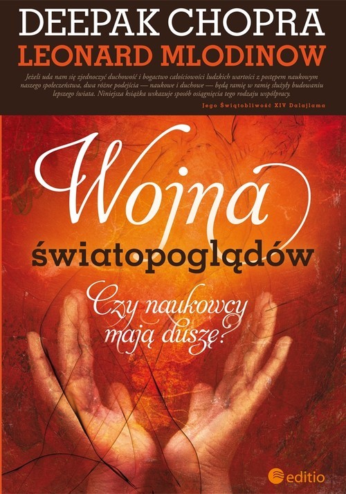 okładka Wojna światopoglądów Czy naukowcy mają duszę? książka | Deepak Chopra, Leonard Mlodinow