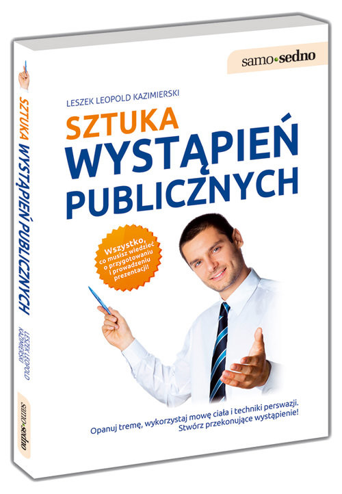 okładka Sztuka wystapień publicznych książka | Leszek Leopold Kazimierski