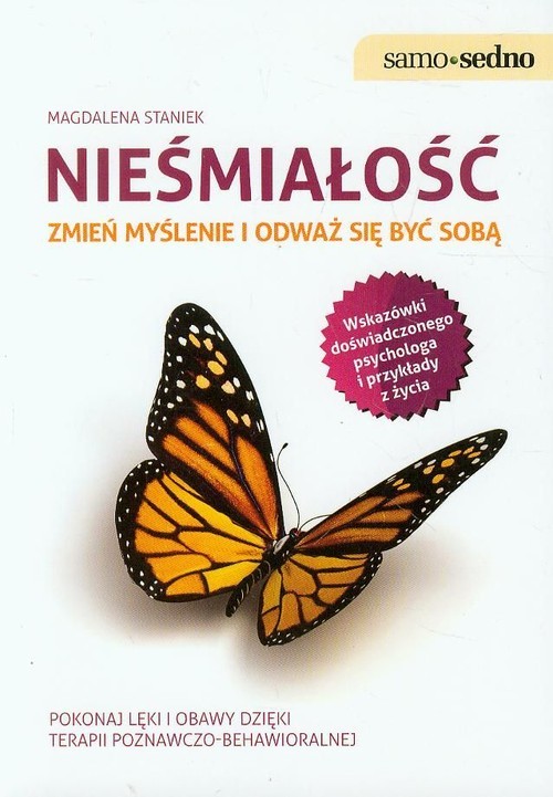 okładka Nieśmiałość Zmień myślenie i odważ się być sobą książka | Magdalena Staniek