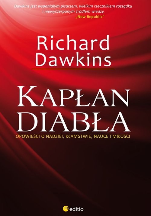 okładka Kapłan diabła Opowieści o nadziei, kłamstwie, nauce i miłości książka | Richard Dawkins