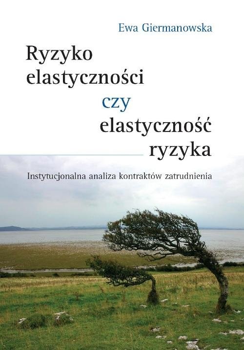 okładka Ryzyko elastyczności czy elastyczność ryzyka Instytucjonalna analiza kontraktów zatrudnienia książka | Ewa Giermanowska
