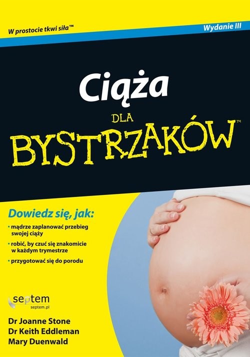 okładka Ciąża dla bystrzaków książka | Joanne Stone, Keith Eddleman, Mary Duenwald