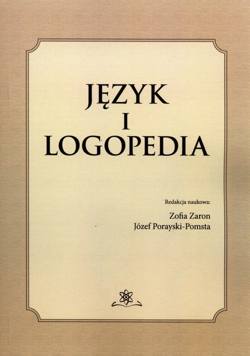 okładka Język i logopedia książka