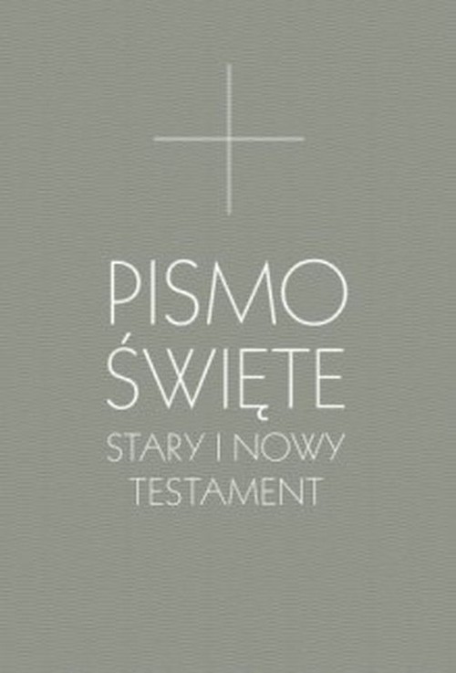 okładka Pismo Święte Stary i Nowy Testament książka
