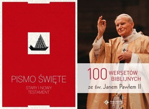 okładka Pismo Święte Stary i Nowy Testament /  100 wersetów biblijnych książka