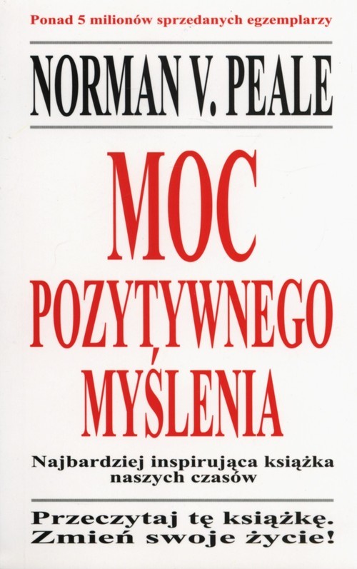 okładka Moc pozytywnego myślenia książka | Norman V. Peale