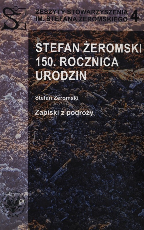 okładka Stefan Żeromski 150 rocznica urodzin Zapiski z podróży książka
