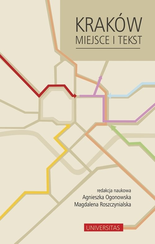 okładka Kraków Miejsce i tekst książka