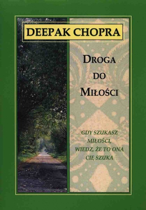 okładka Droga do miłości książka | Deepak Chopra