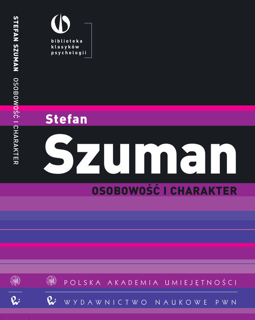 okładka Osobowość i charakter książka | Szuman Stefan