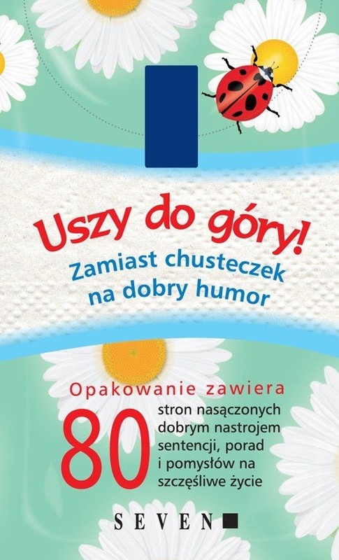okładka Uszy do góry! Zamiast chusteczek na dobry humor książka | Antonio Peregrino