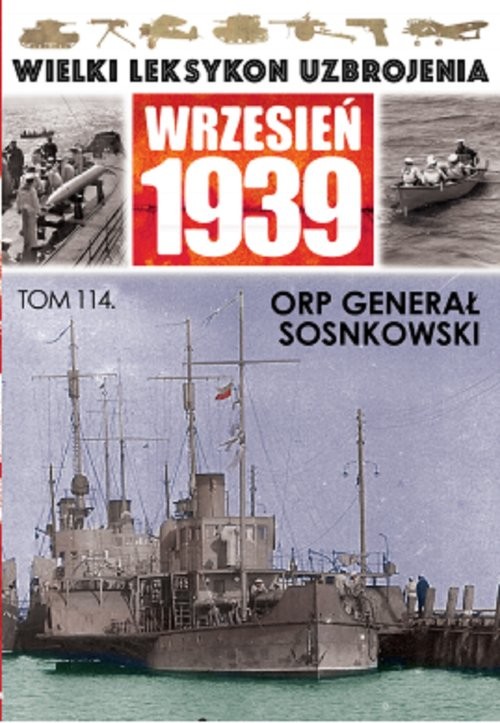 okładka ORP Generał Sosnkowski książka