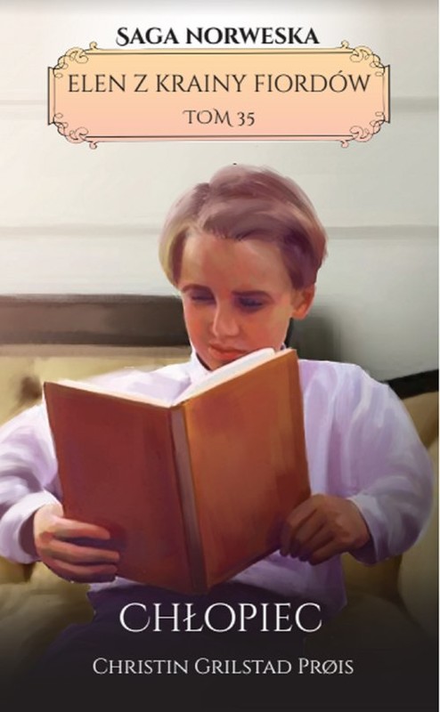 okładka Elen z krainy fiordów Tom 35 Chłopiec książka | Christin Grilstad Prois
