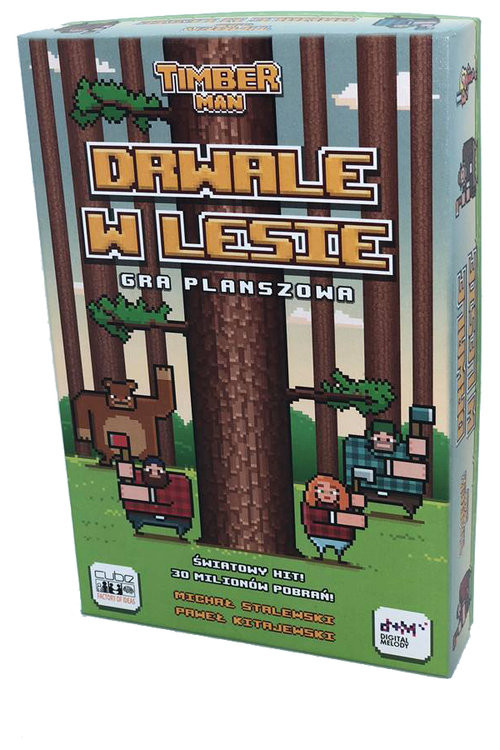 okładka Timber Man Drwale w Lesie książka