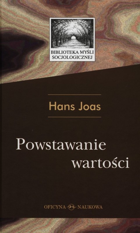 okładka Powstawanie wartości książka | Joas Hans