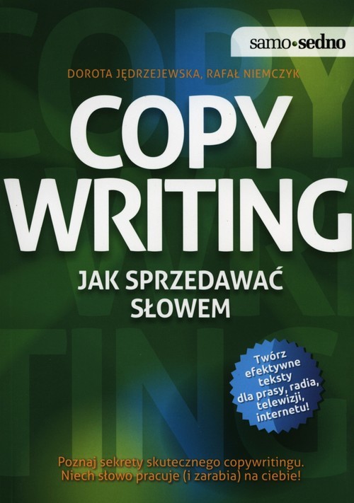 okładka Copywriting Jak sprzedawać słowem książka | Dorota Jędrzejewska, Rafał Niemczyk