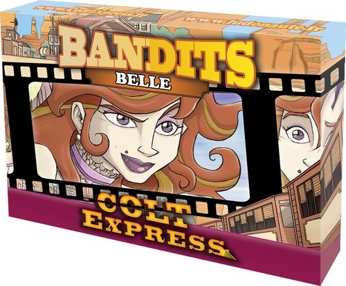 okładka Colt Express Bandits Belle Dodatek Diamenty najlepszymi przyjaciółmi bandyty książka