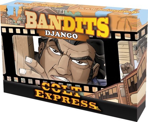 okładka Colt Express Bandits Django Dodatek Pasażer z dynamitem! książka