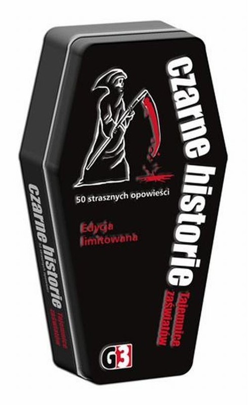 okładka Czarne historie Tajemnice zaświatów 50 strasznych opowieści książka