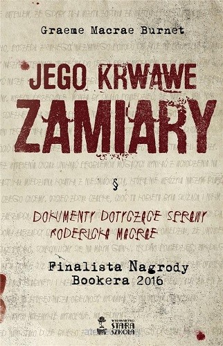 okładka Jego krwawe zamiary książka | Graeme M. Burnet
