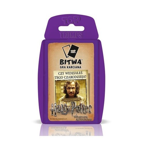 okładka Top Trumps Harry Potter i więzień Azkabanu książka