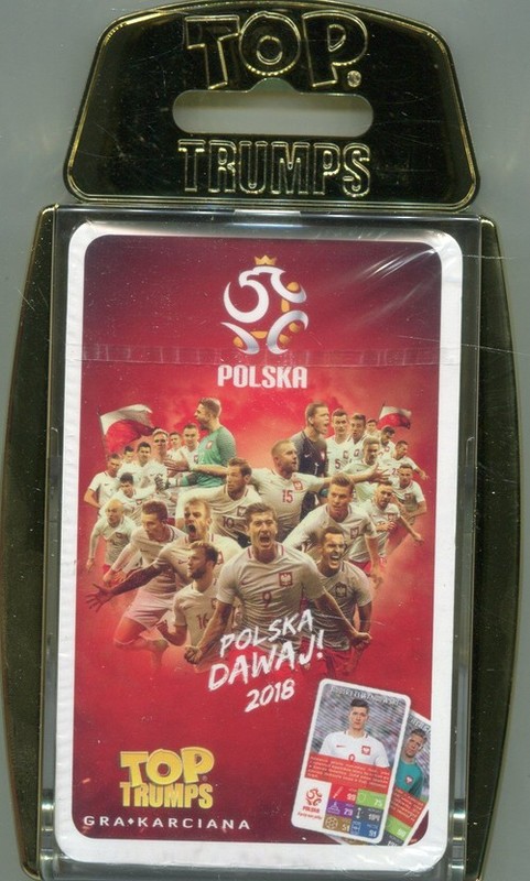 okładka Top Trumps PZPN Złota edycja książka