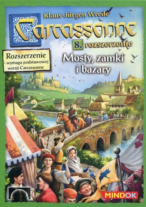 okładka Carcassonne Mosty zamki i bazary książka | Wrede Klaus-Jurgen