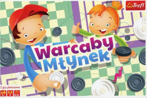okładka Warcaby Młynek książka