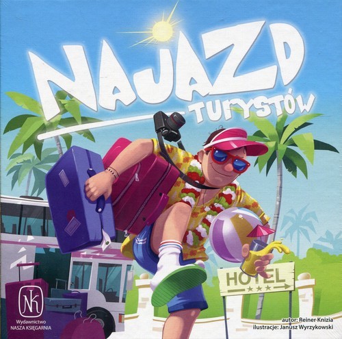 okładka Najazd turystów książka