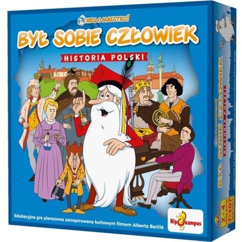okładka Był sobie człowiek Historia Polski książka