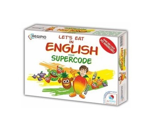 okładka Let's eat in English - your supercode książka