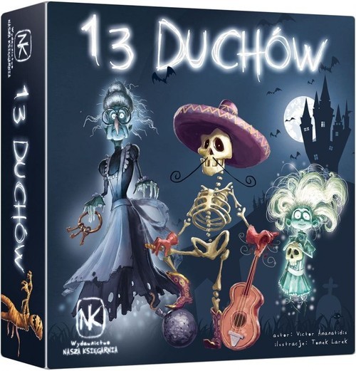 okładka 13 duchów książka