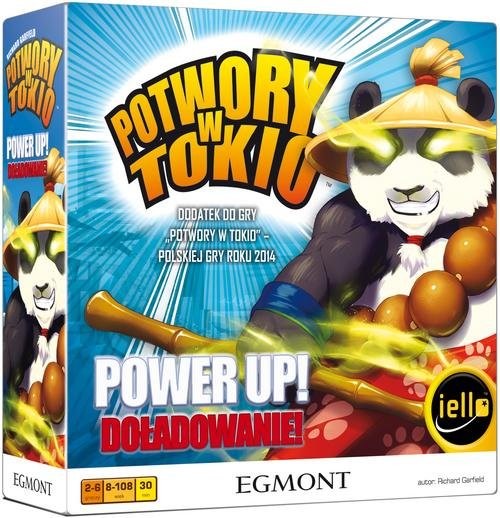 okładka Power Up Doładowanie Dodatek do gry „Potwory w Tokio”! książka