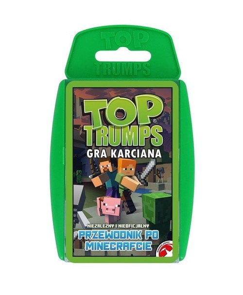 okładka Top Trumps Minecraft książka