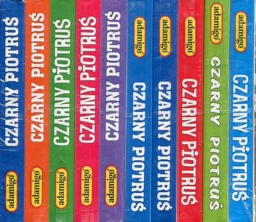 okładka Gra towarzyska Czarny Piotruś mix 10 sztuk książka