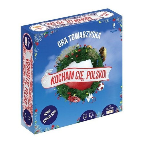 okładka Kocham cię Polsko! Gra planszowa książka