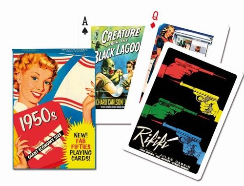 okładka Karty Lata pięćdziesiąte 1 talia książka