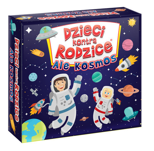 okładka Dzieci kontra Rodzice Ale Kosmos książka