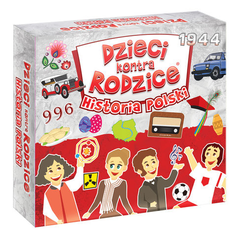 okładka Dzieci kontra Rodzice Historia Polski książka